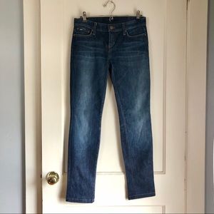 Joe’s Jeans Cigarette Fit Dark Wash Skinny Jeans